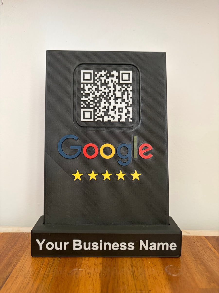 Google review stand