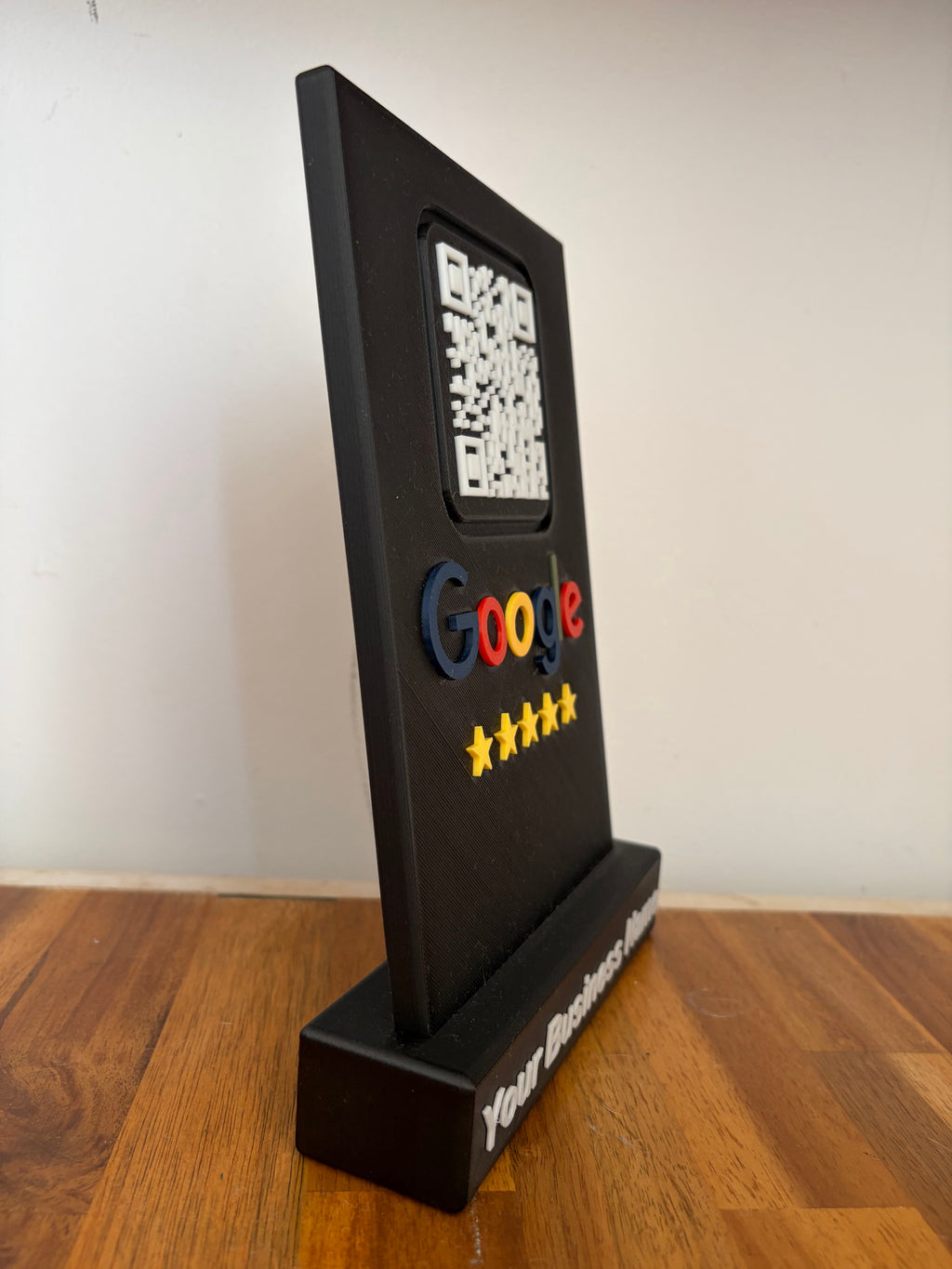 Google review stand